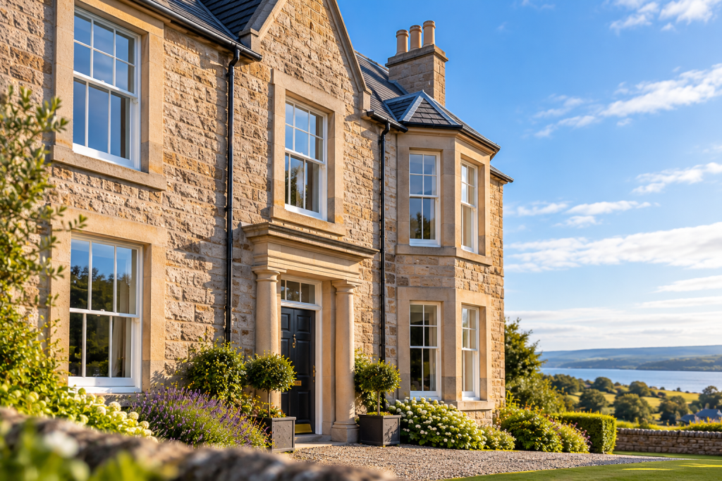 Why are sash and case windows still popular in Moray and across Scotland?